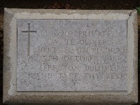 Struma Military Cemetery - Oliver, Walter Henry